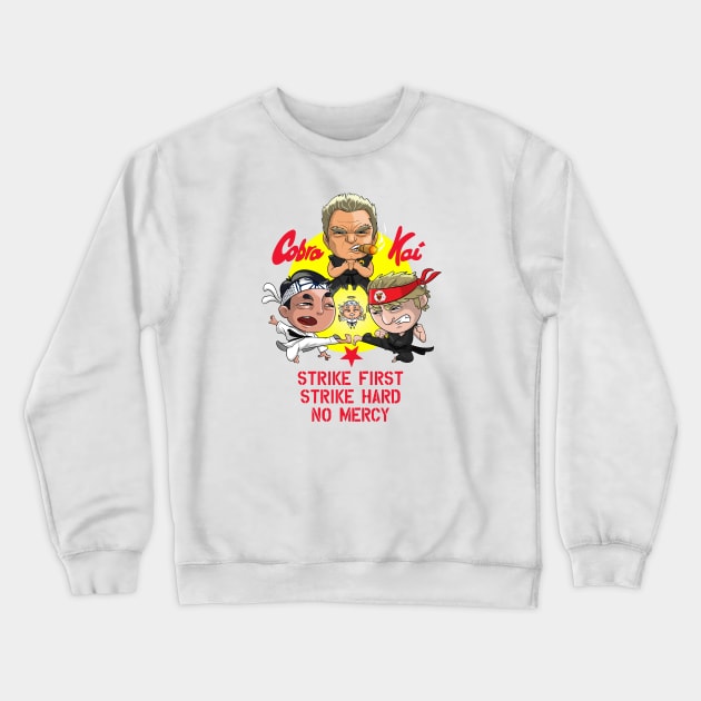 Cute Cobra Kai Crewneck Sweatshirt by Sebaimage